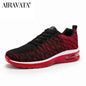 Flying woven air cushion men's shoes trend sports shoes Korean breathable running shoes men's casual shoes