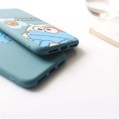 Sesame Street Case For iPhone 8 8plus 7 7 Plus Cases Silicone Phone Case For iphone 6 s 6s Plus X XR XS Max Cases Cover Coque