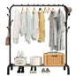 Floor Standing Clothes Rack, Single Pole Clothes Drying Rack, Simple Clothes Drying Pole, Clothes Rack