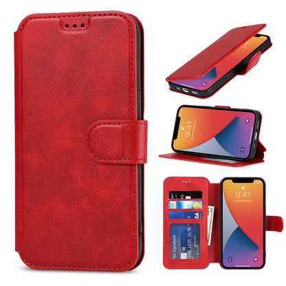 Suitable for IP13PROMAX flip phone leather case, card insertion protective cover, 12pro anti drop phone case