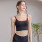 Outdoor sports hip lifting fitness running yoga pants bra two-piece set women's summer sports yoga suit set