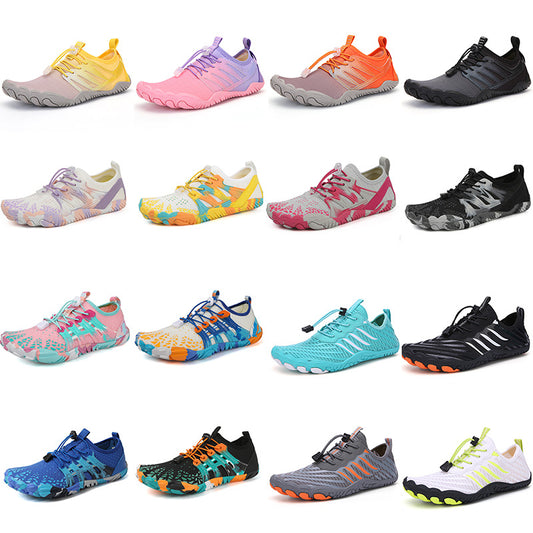 Men's quick-drying breathable wading shoes swimming beach shoes outdoor hiking shoes men's and women's non-slip wear-resistant sports shoes