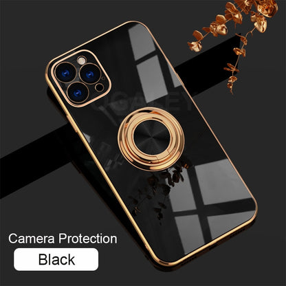 Original Silicone Cover For iPhone 12 12 Pro Max 11 Pro Max Cover Case For iPhone 12 mini luxury Plating Phone Case for iphone11