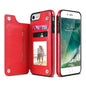 Retro PU Leather Case For iPhone Multi Card Holders Phone Cases