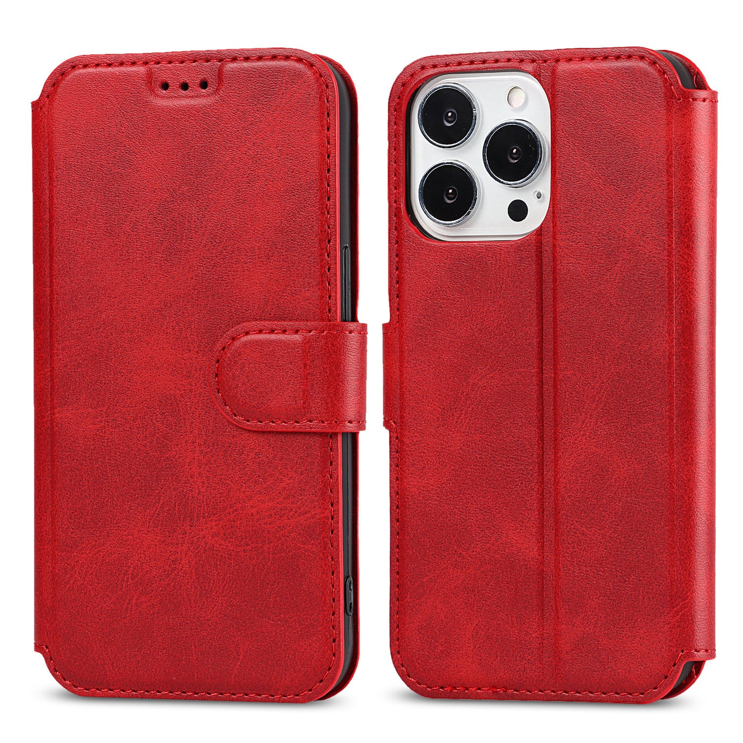 Suitable for IP13PROMAX flip phone leather case, card insertion protective cover, 12pro anti drop phone case