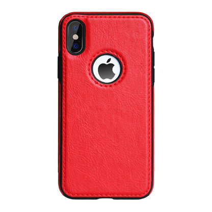 Luxury Slim PU Leather Case for iPhone XS Max XR Ultra Thin Phone Cases Cover For iphone X 8 7 Plus 6 6s Case Coque Fundas Capa