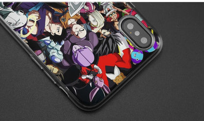 Silicone Case Cover for iPhone XS X Max XR 7 8 6 6s Plus 5 5S SE 5C 7Plus 7+ Phone Cases Coque Dragon Ball Z Anime Goku Cartoon