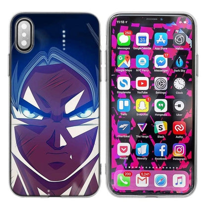 Silicone Case Cover for iPhone XS X Max XR 7 8 6 6s Plus 5 5S SE 5C 7Plus 7+ Phone Cases Coque Dragon Ball Z Anime Goku Cartoon