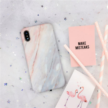 Vintage Marble Case For iPhone X XR XS Max 7 8 Plus Soft TPU Silicone Cover Cases For iPhone 8 7 6 6S Plus Back Capa