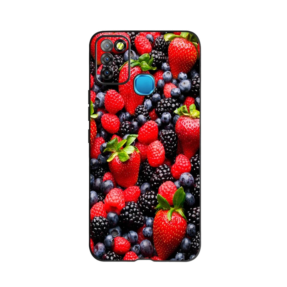 For Infinix Smart 5 Case X657 X657C Beautiful Flower Butterfly Soft Silicone Phone Cases For Infinix Smart 5 Smart5 Cover Fundas