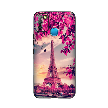 For Infinix Smart 5 Case X657 X657C Beautiful Flower Butterfly Soft Silicone Phone Cases For Infinix Smart 5 Smart5 Cover Fundas