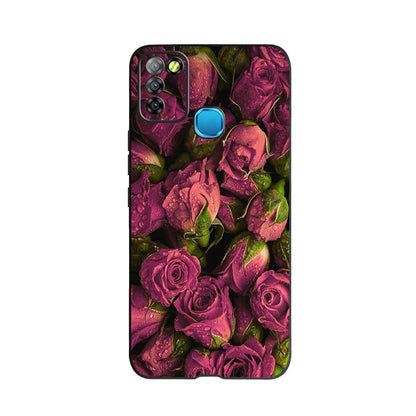 For Infinix Smart 5 Case X657 X657C Beautiful Flower Butterfly Soft Silicone Phone Cases For Infinix Smart 5 Smart5 Cover Fundas