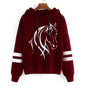 Long Sleeves Sweatshirt Pullover Cool Horse Graphic Casual Tracksuit Women’s Clothing Horse Hoodies High Street Fashion Sweater