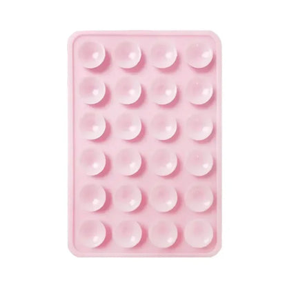 Phone Silicone Suction Cup Holder Multifunctional Suction Cup Wall Stand Square Anti-Slip Single-Sided Case Mount Back Sticker