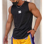 2024 newest Summer Gym Vest High Quality mesh Shirt Sleeveless T-shirts Men Tank Tops running Fitness Sports Vest men Clothing