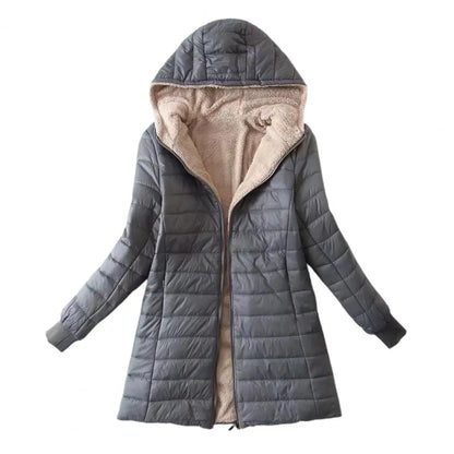 Winter Jacket Casual Wear Female Outwear S-2XL Windproof  Cozy Women Woolen Coat Autumn Clothing