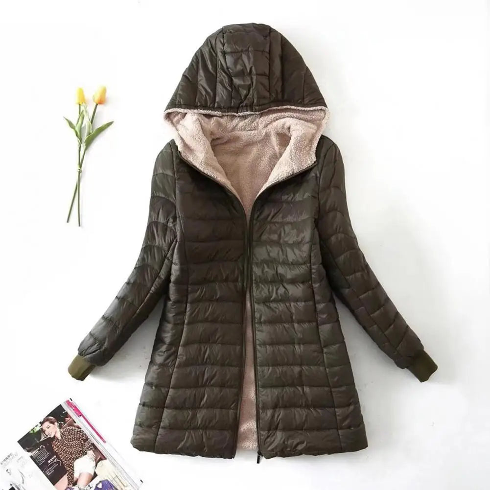 Winter Jacket Casual Wear Female Outwear S-2XL Windproof  Cozy Women Woolen Coat Autumn Clothing