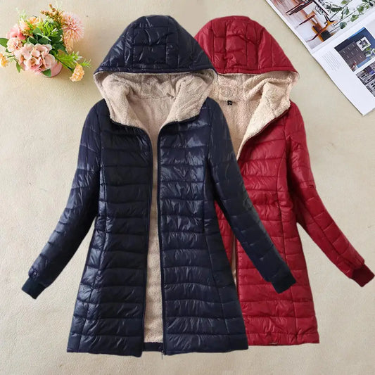 Winter Jacket Casual Wear Female Outwear S-2XL Windproof  Cozy Women Woolen Coat Autumn Clothing