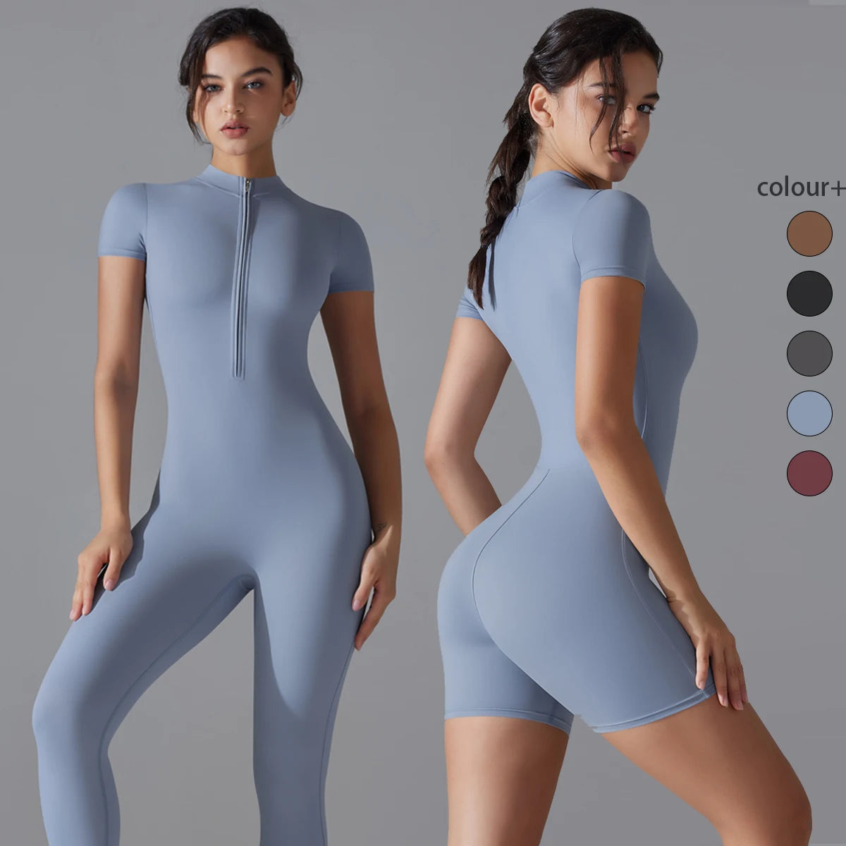 Women Bodysuits Fitness Sports Bodysuit Yoga Suit  Breathable Quick Drying Sports Yoga Clothing Women's Gym Push Up Workout