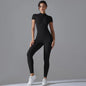 Women Bodysuits Fitness Sports Bodysuit Yoga Suit  Breathable Quick Drying Sports Yoga Clothing Women's Gym Push Up Workout