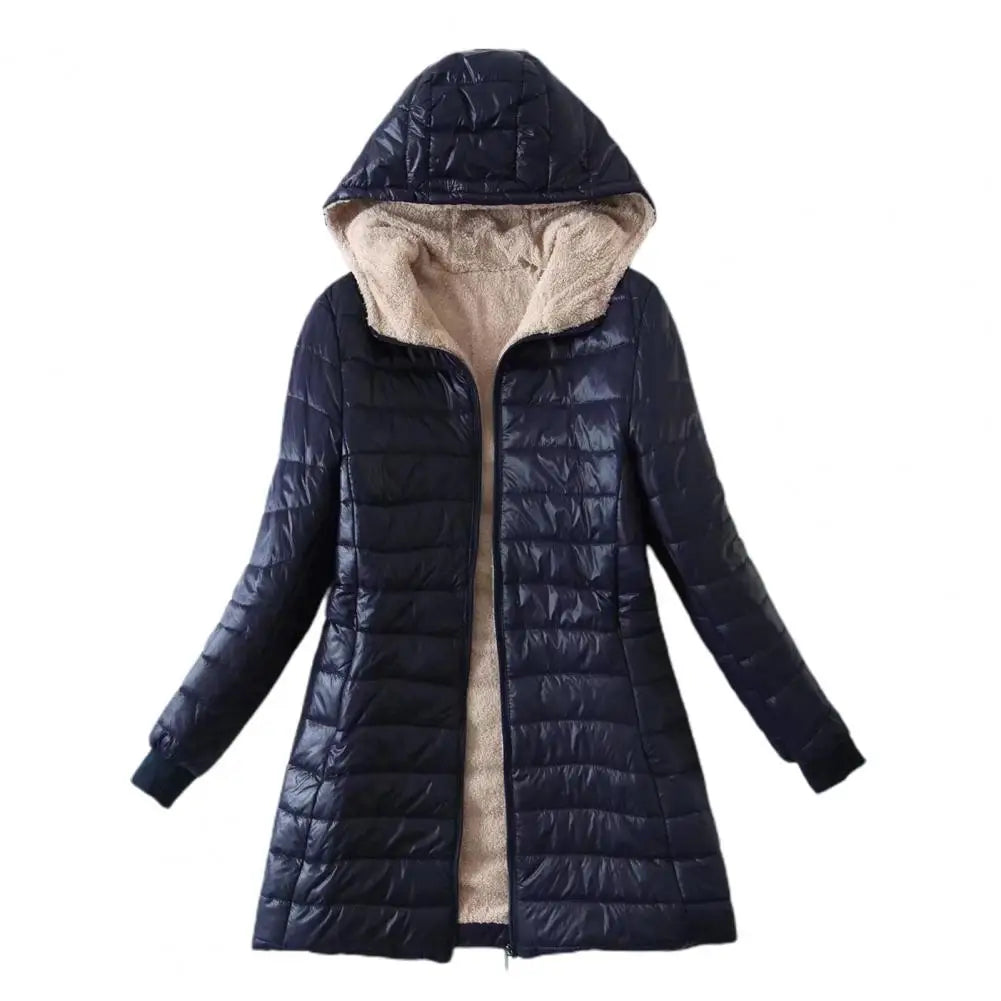 Winter Jacket Casual Wear Female Outwear S-2XL Windproof  Cozy Women Woolen Coat Autumn Clothing